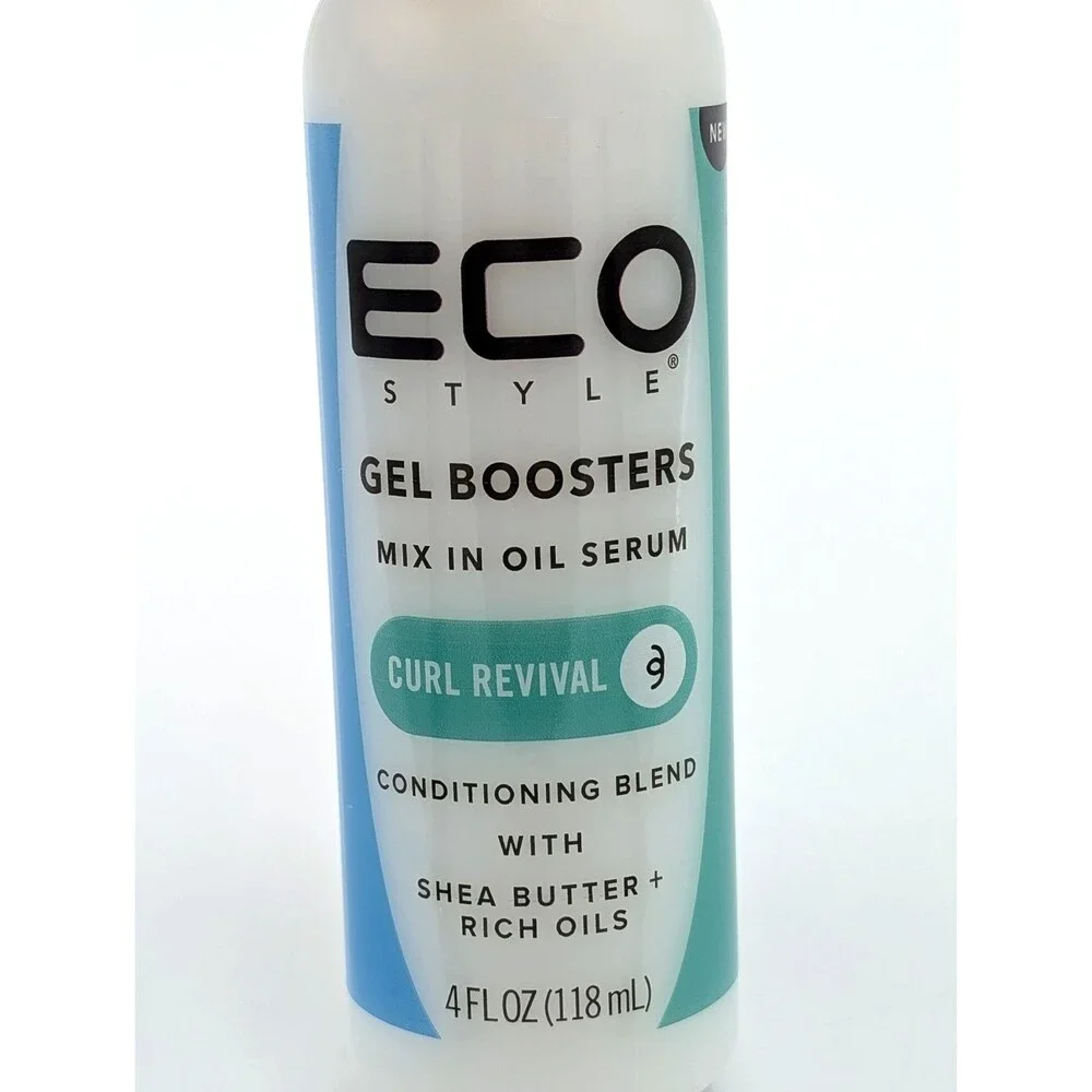 Eco Style Gel Boosters Mix in oil Serum Strand Restore & Curl Revival Set of 2